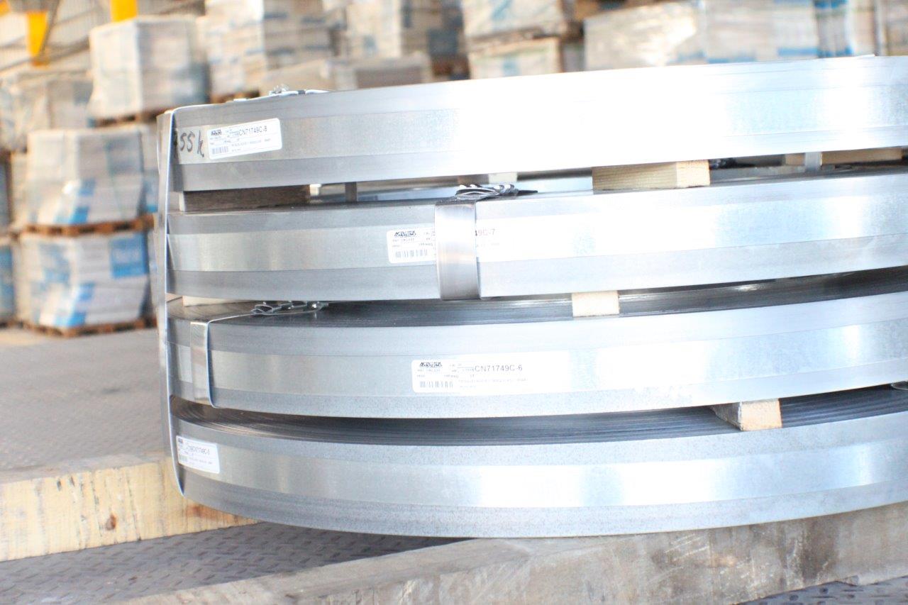 Cintas de acero para fabricación de línea blanca