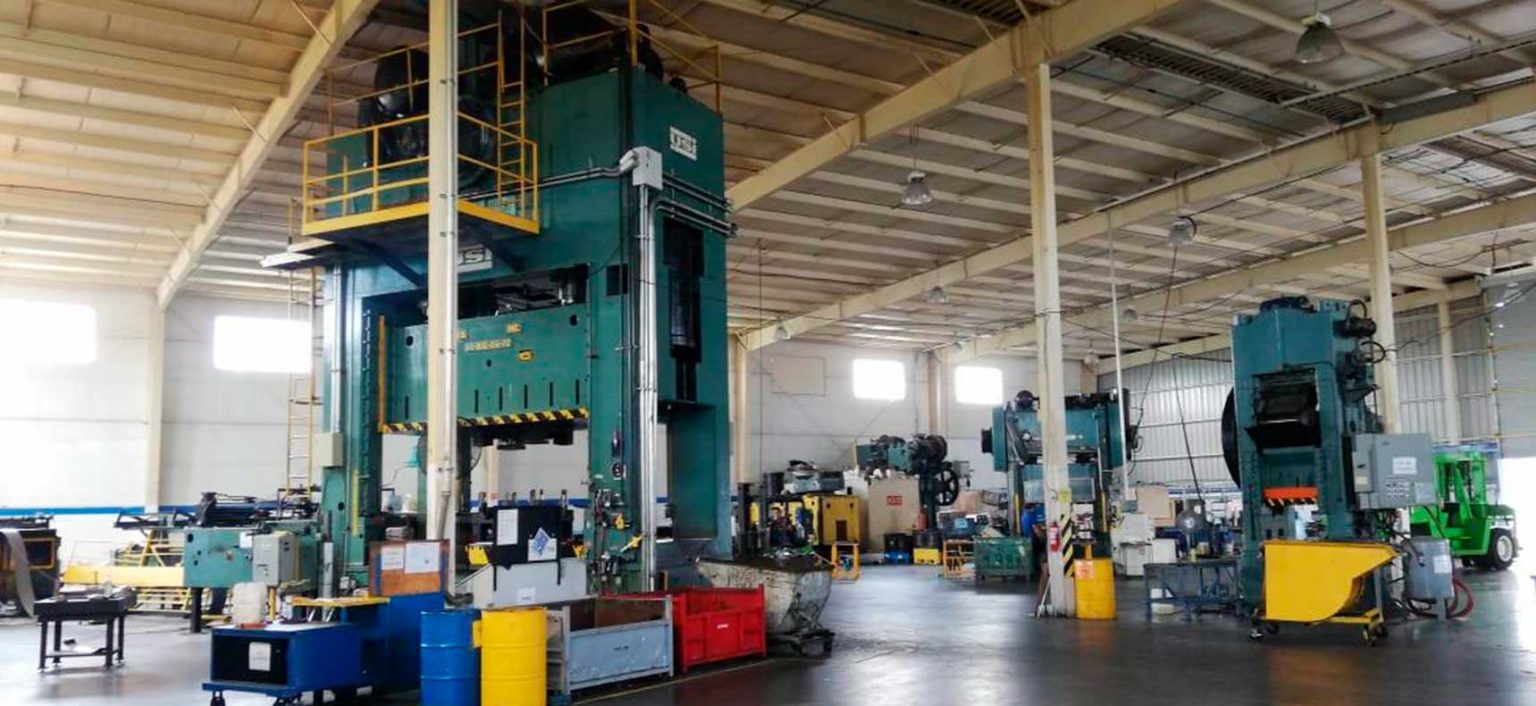 Instalaciones para procesos de estampado en ACEROTEK Industrial